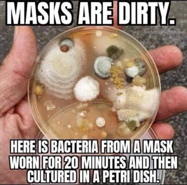 Masks Are Dirty