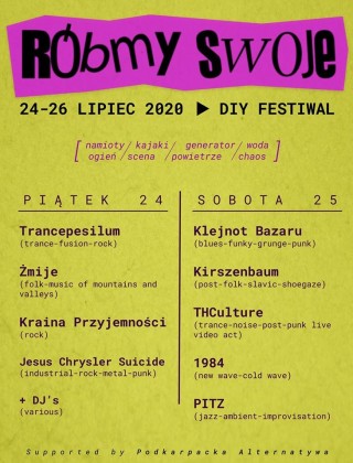 Róbmy Swoje Fest 2020 - Devil Beach - 24-25.07.2020