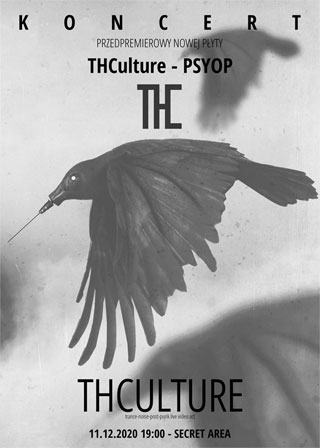 Koncert przedpremierowy THCulture - PSYOP - 11.12.2020