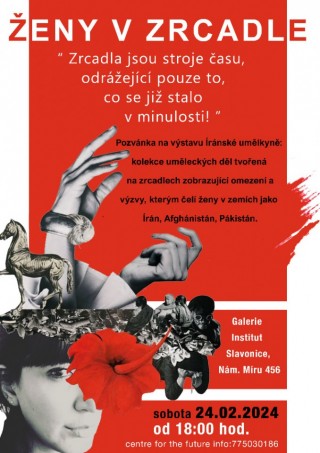 Pozvánka na vernisáž so 24.02.2024 do Institutu Slavonice