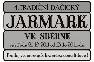 Tradiční Jarmark v Dačické Sběrně